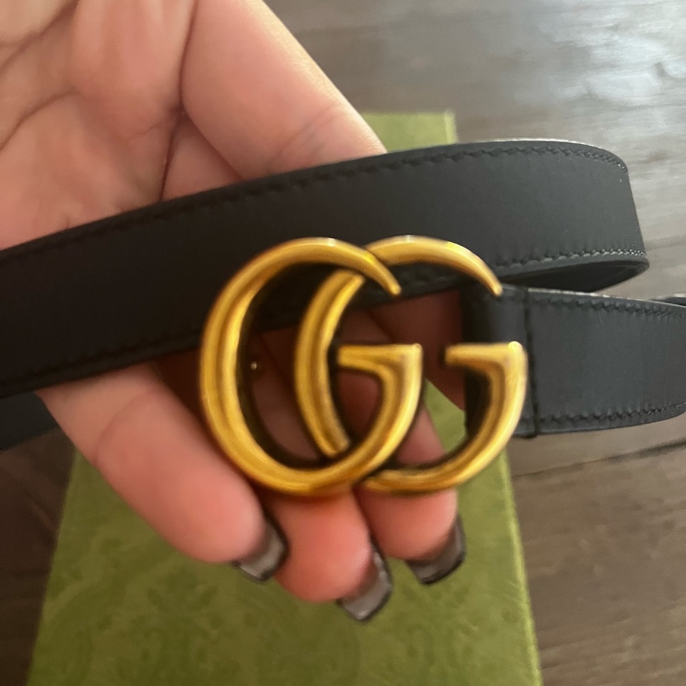 Black, gucci belt